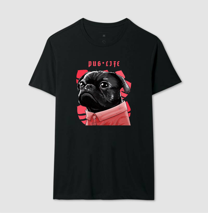 Camiseta Pug Life
