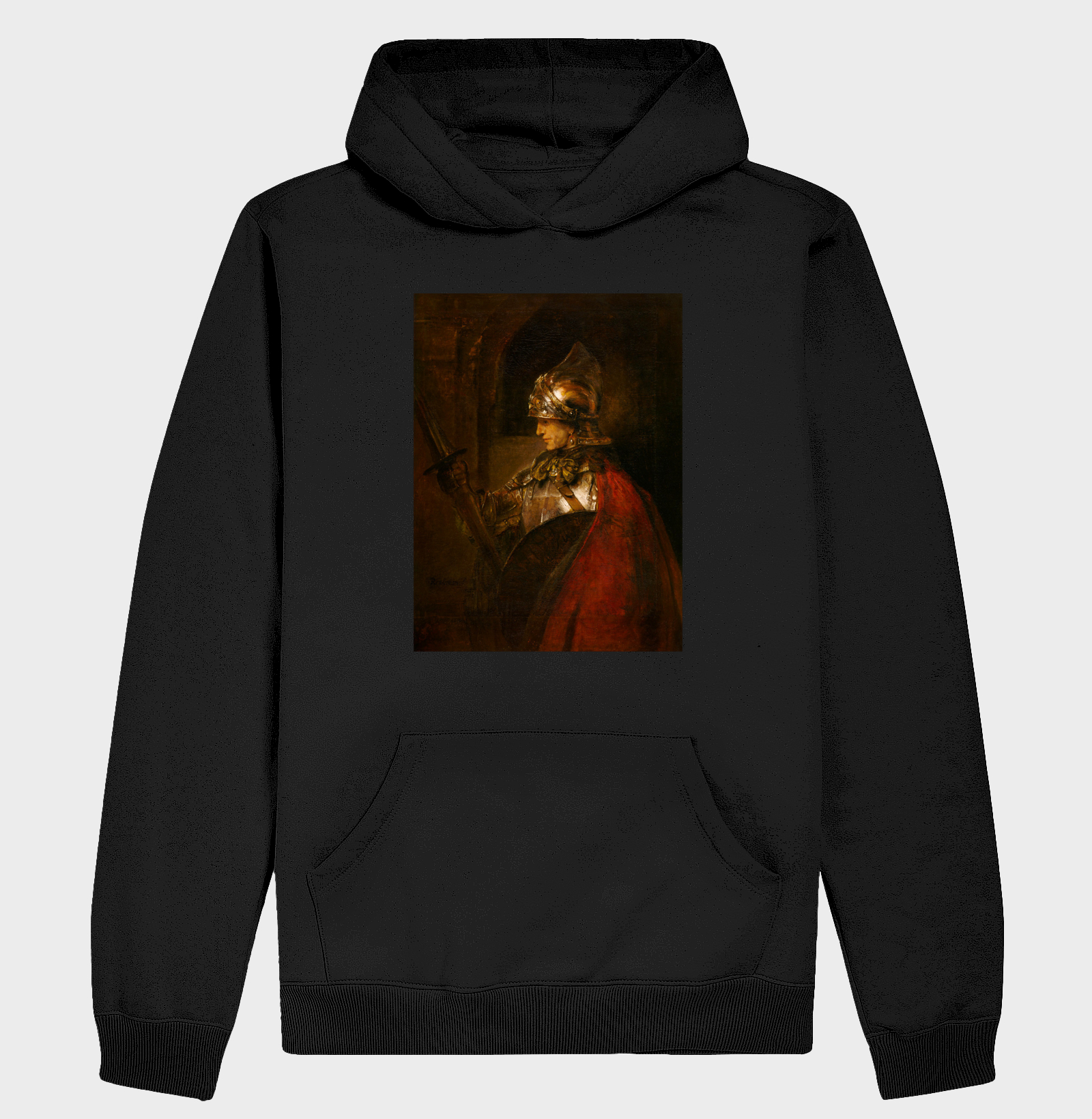  Alexandre, o Grande — Rembrandt (1655) - Hoodie Moletom