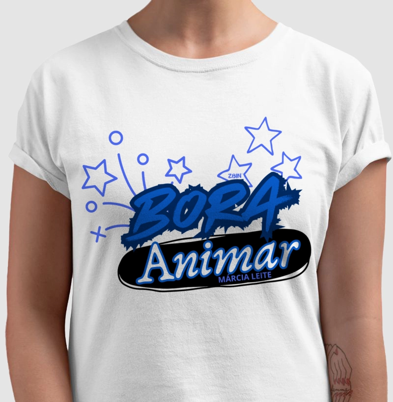 CAMISETA FRASES - INSTRUTORES - MARCIA LEITE