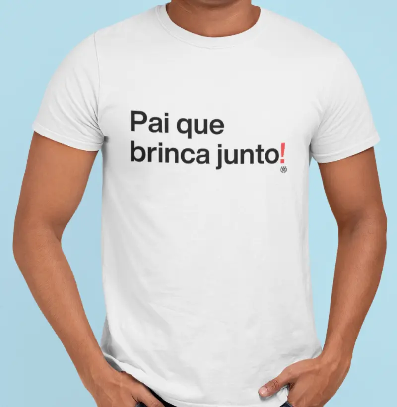 Pai que brinca junto