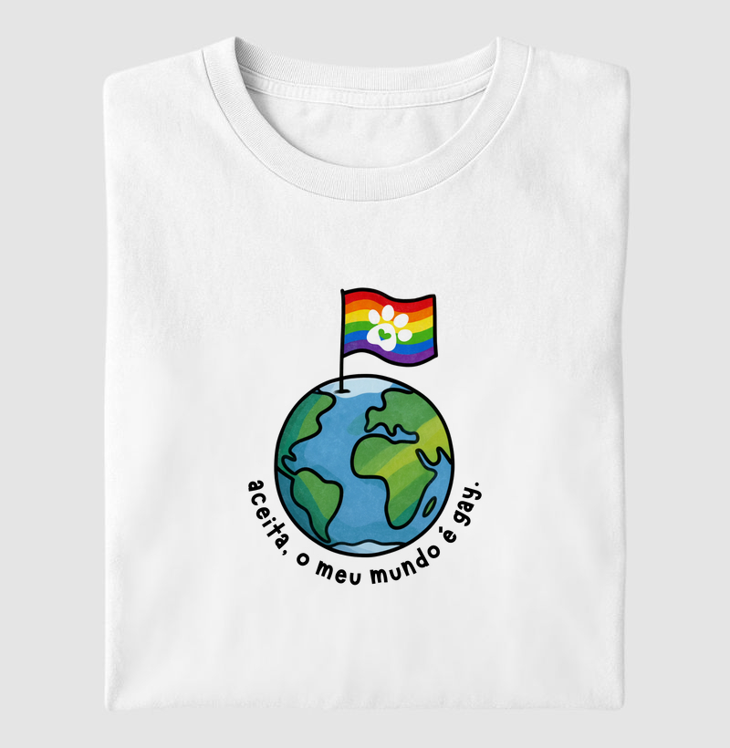 Aceita, o meu mundo é gay
