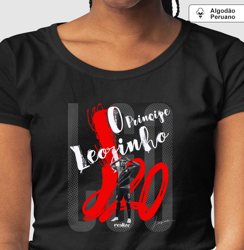 LEOZINHO O PRÍNCIPE – OFICIAL CAP 01 (Camiseta Algodão Peruano)