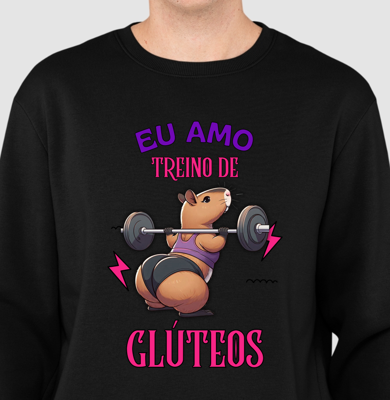 Eu amo treino de glúteos