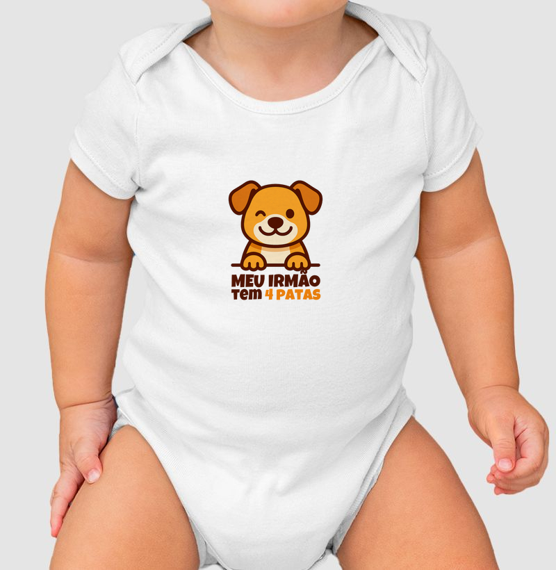 Meu irmão tem 4 patas.