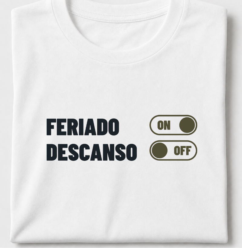 Feriado ON, descanso OFF