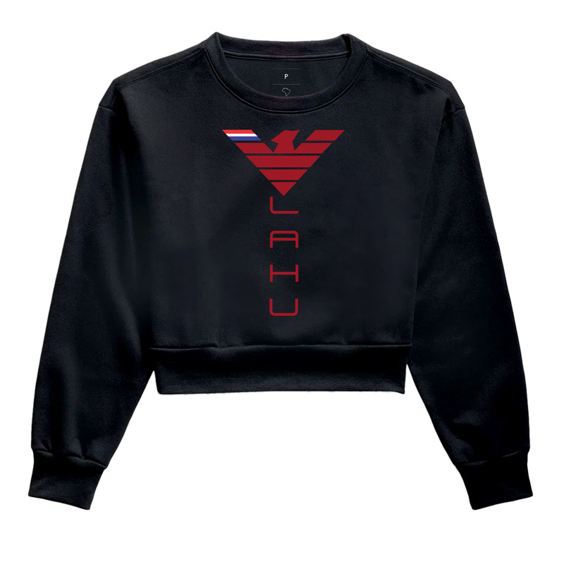 🦅 LAHU RED | A Força que Nasce das Raízes  A estampa LAHU RED é uma expressão marcante de poder, coragem e identidade. Com uma águia geométrica imponente em vermelho intenso, esta arte simboliza a determinação daqueles que enfrentam os desafios de cabeça erguida e transformam cada obstáculo em uma oportunidade de crescimento.