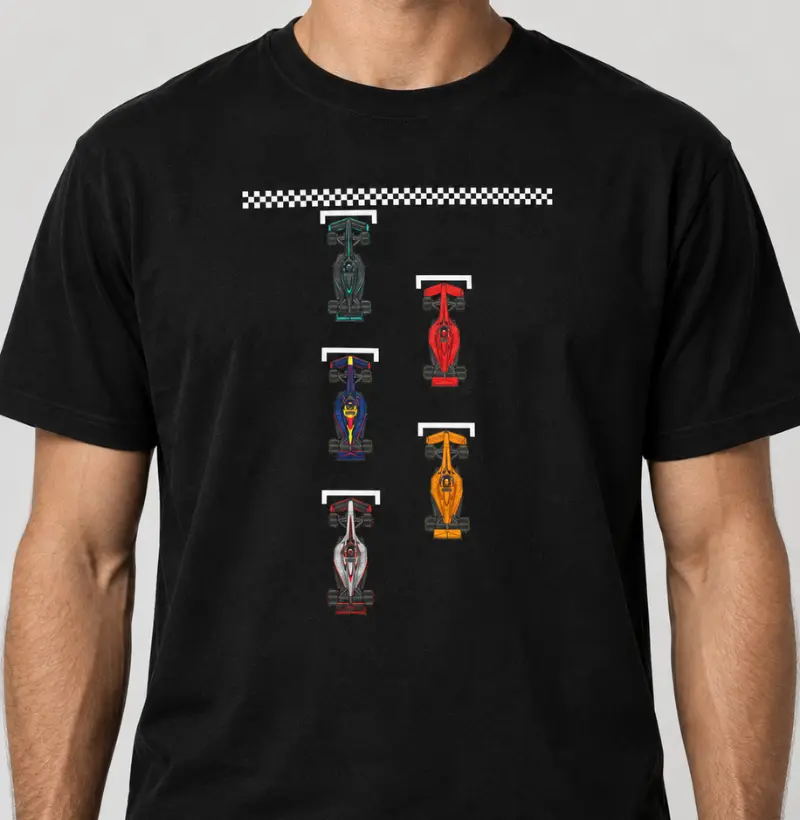 Grid Fórmula 1 - Camiseta