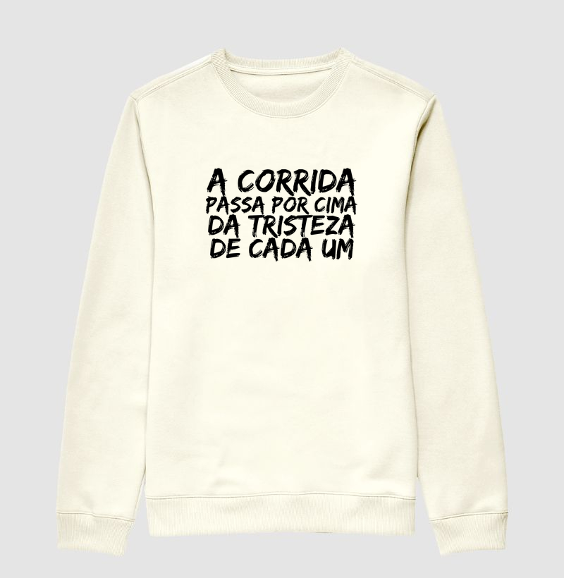 A corrida passa por cima da tristeza
