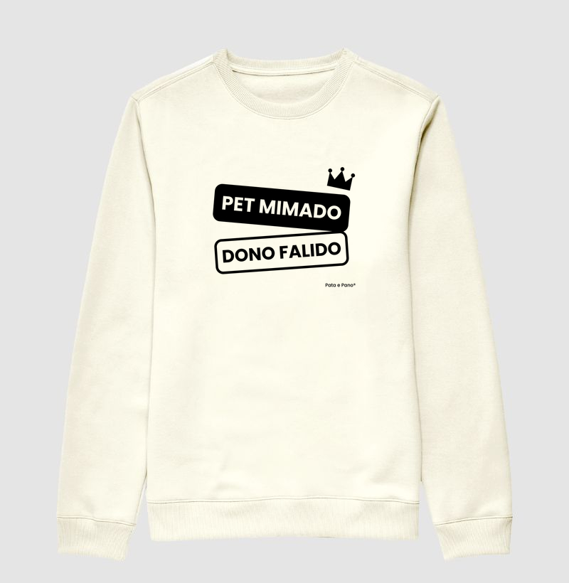 SUÉTER MOLETOM PET MIMADO - Suéter Moletom