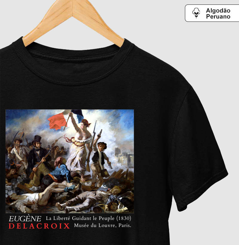 A Liberdade Guiando o Povo - Eugène Delacroix