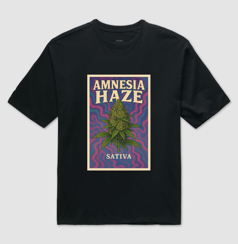 Camiseta oversized - Amnesia Haze