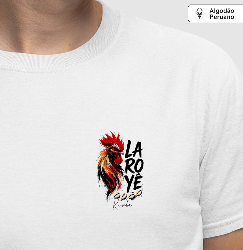 Galo laroyê minimalista