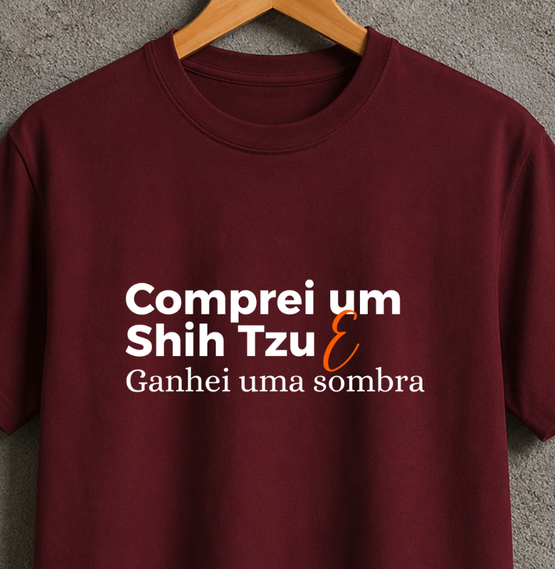 Comprei um Shih tzu e ganhei uma sombra