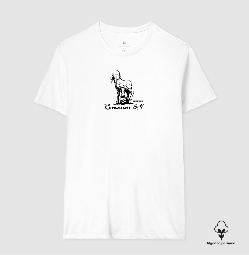 Camiseta "Romanos 6.9"