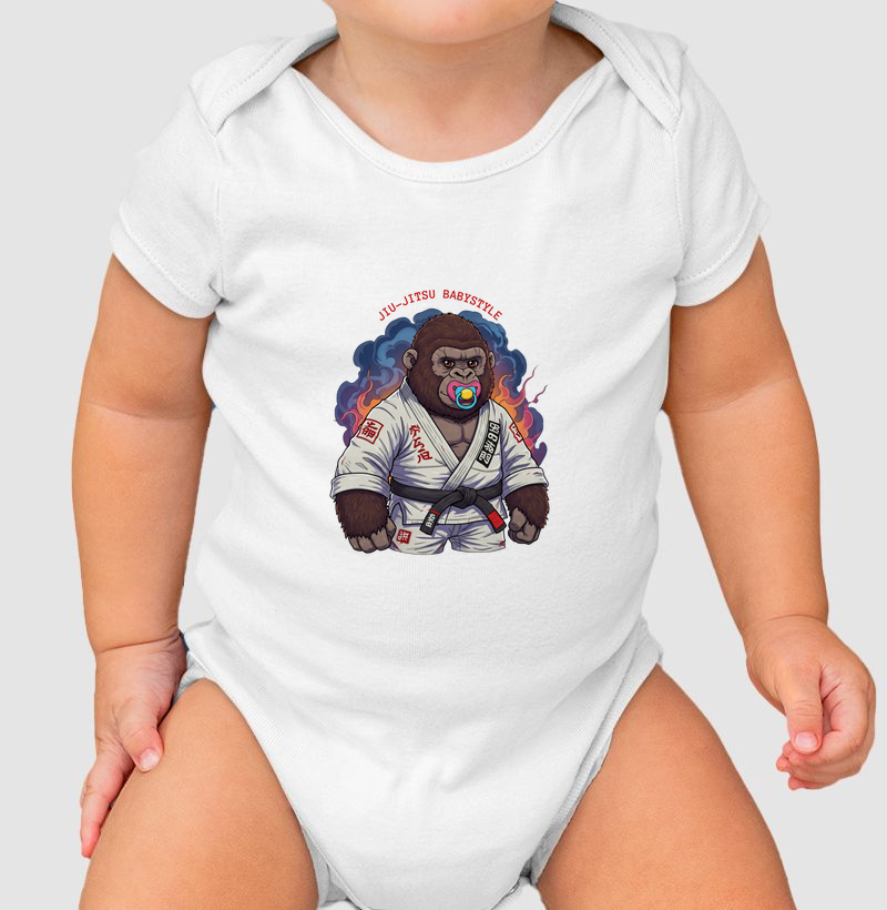 Gorilinha Chupeta - Jiu-Jitsu - Babystyle