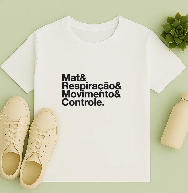 Mat & Respiração & Movimento & Controle.