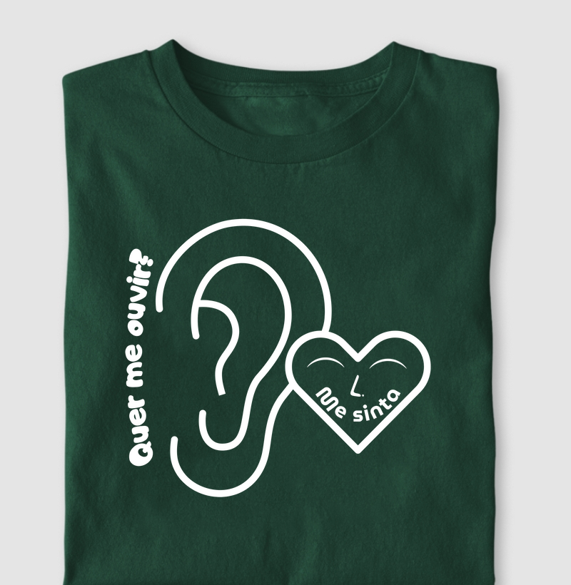 Quer me ouvir? Me sinta.