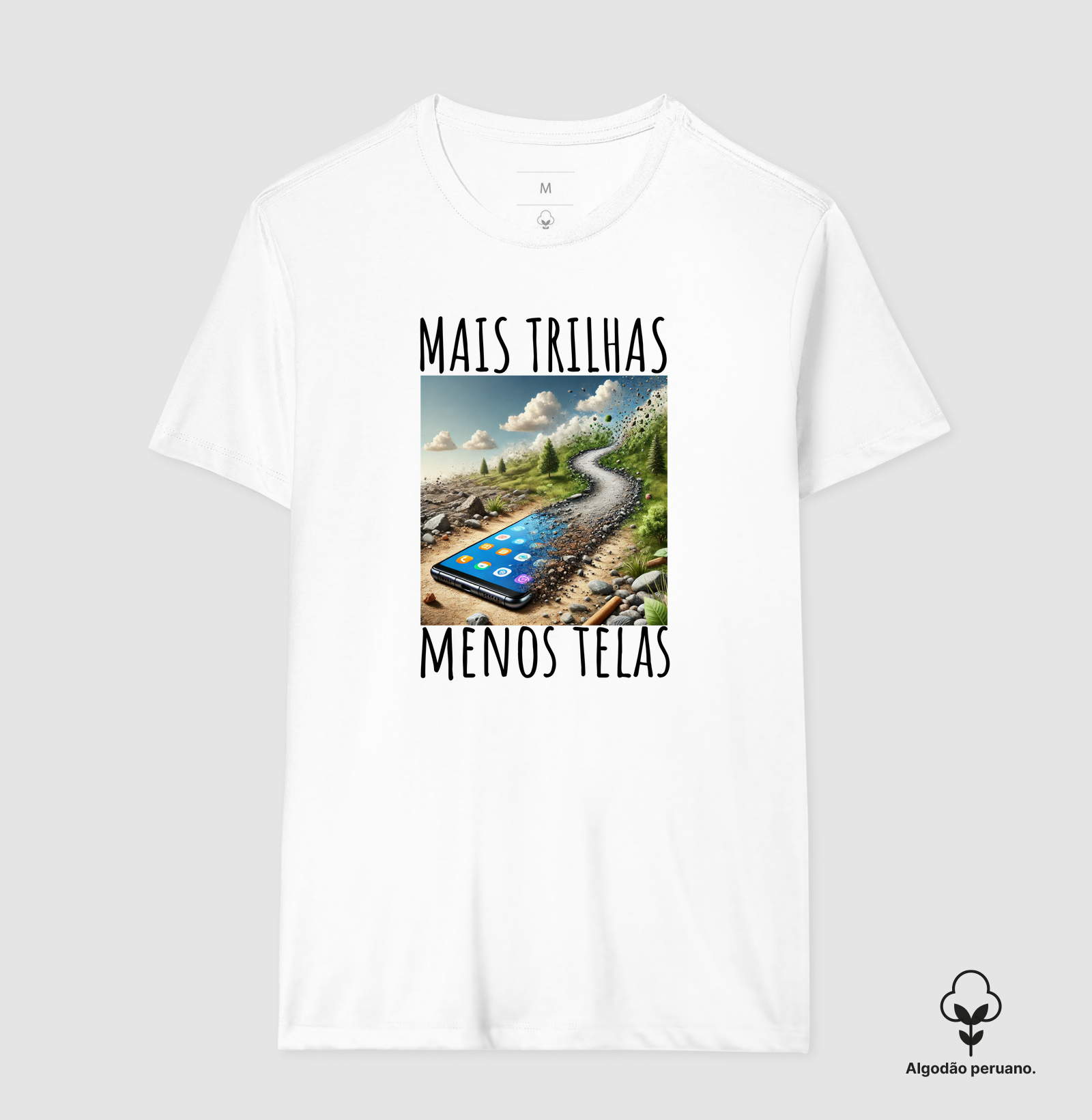 Mais trilhas, menos telas