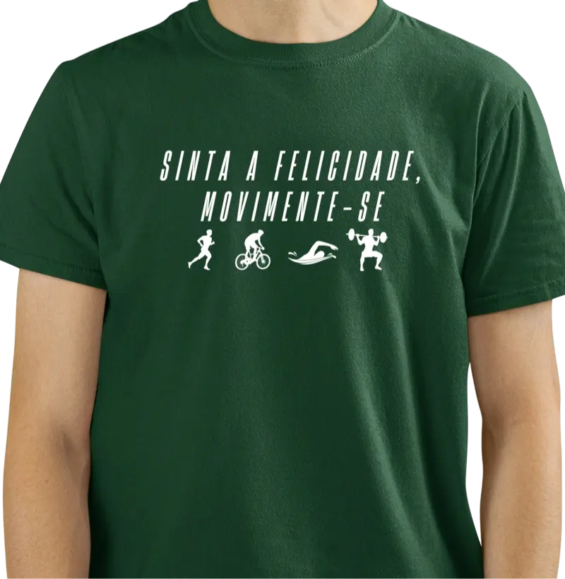 FELICIDADE - Camiseta Masculina