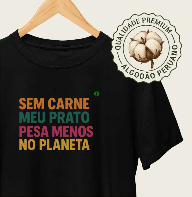 Sem carne meu prato pesa menos no planeta