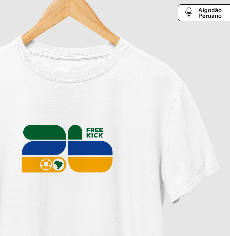 CAMISETA ALGODÃO PERUANO FREE KICK 26