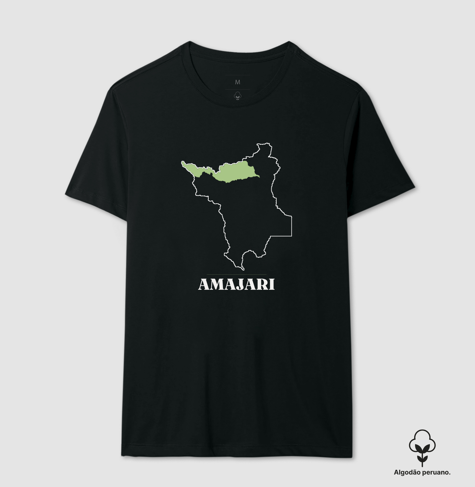 Amajari | Traço RR - Camiseta Algodão Peruano