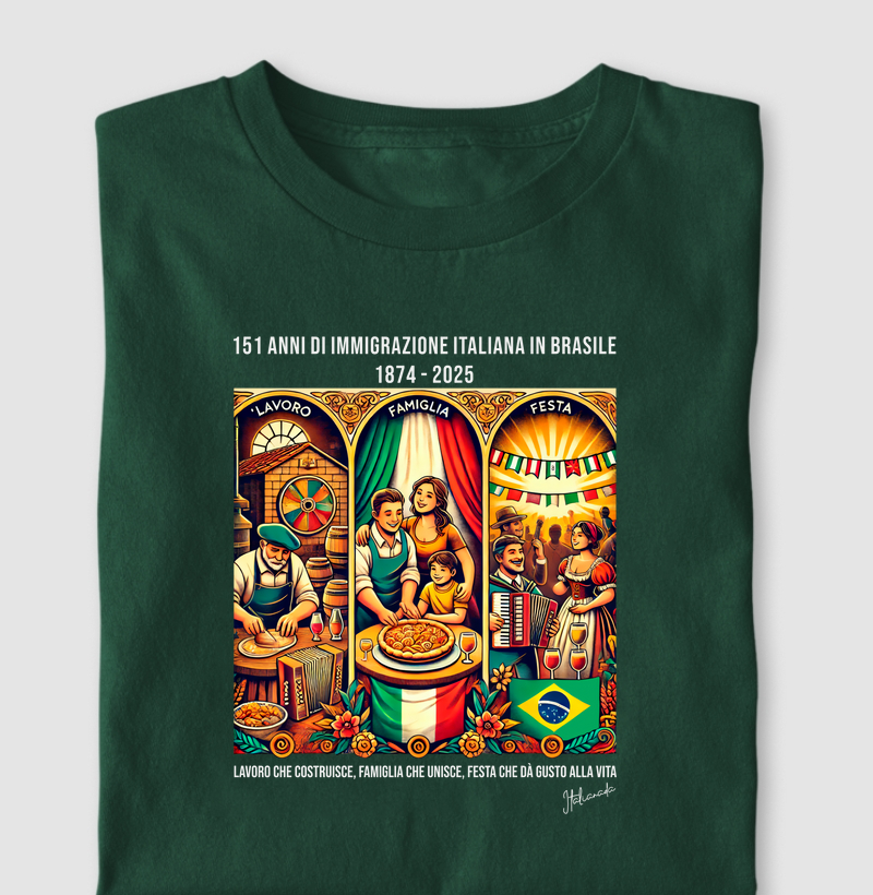 151 ANOS DA IMIGRAÇÃO ITALIANA DO BRASIL