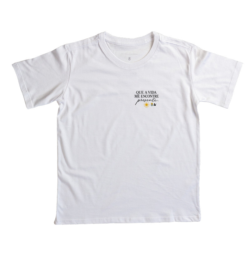 Que a vida me encontre - Camiseta Infantil