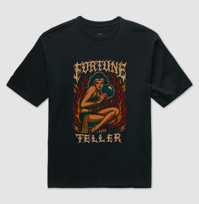 O futuro pertence a quem ousa encará-lo. - Camiseta Oversized