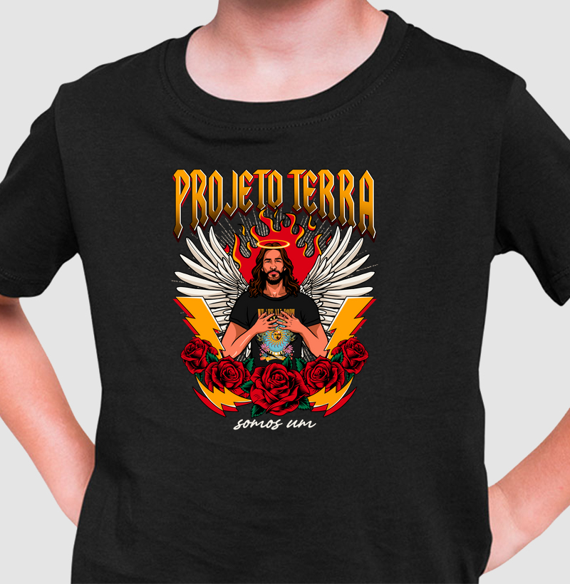 Camiseta Projeto Terra Rock Version