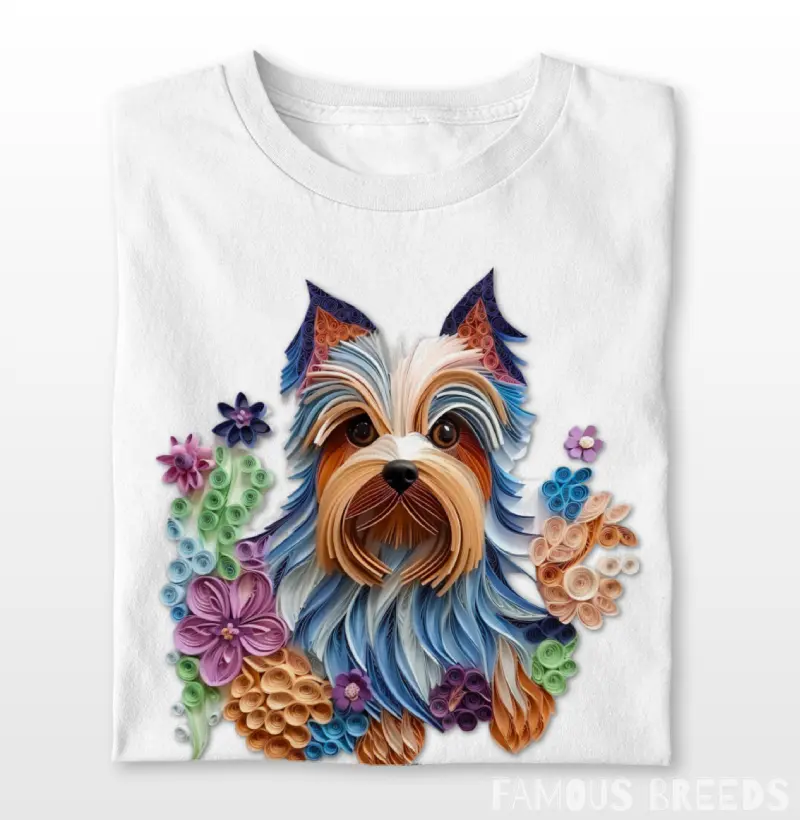 Yorkie Paper Quilling