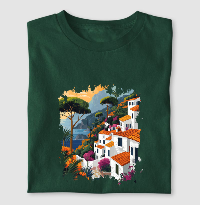 Camiseta Paisagem Costa Amalfitana 372