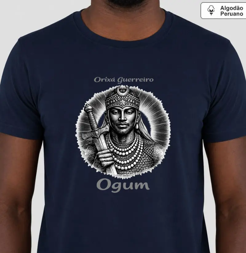 Ogum • Orixá Guerreiro (algodão peruano)