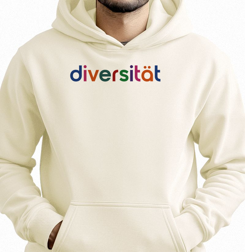 diversität Hoodie Moletom