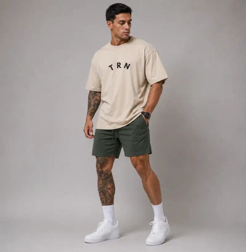 Camiseta Oversized TRN | Estilo e Conforto para o Treino