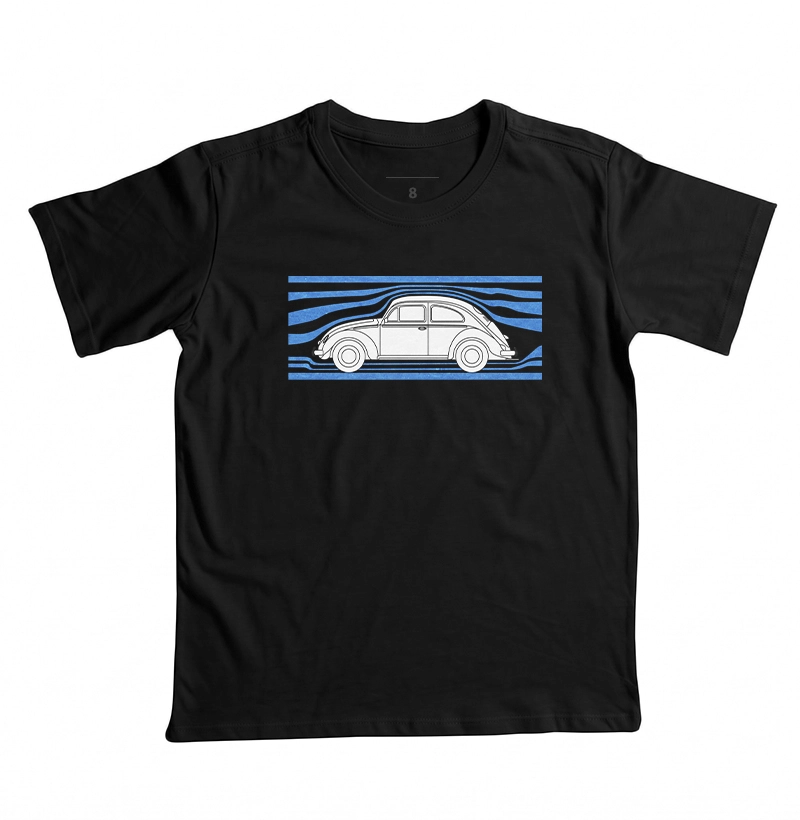Aerodinâmica Fusca - Camiseta Infantil