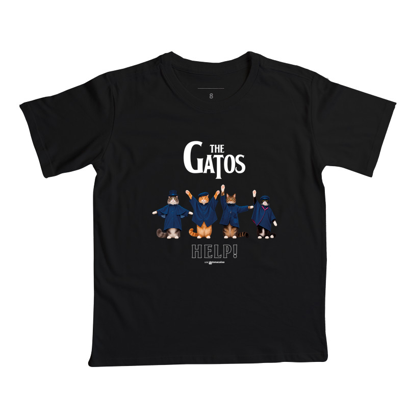 The Gatos - Help! - Camiseta Infantil