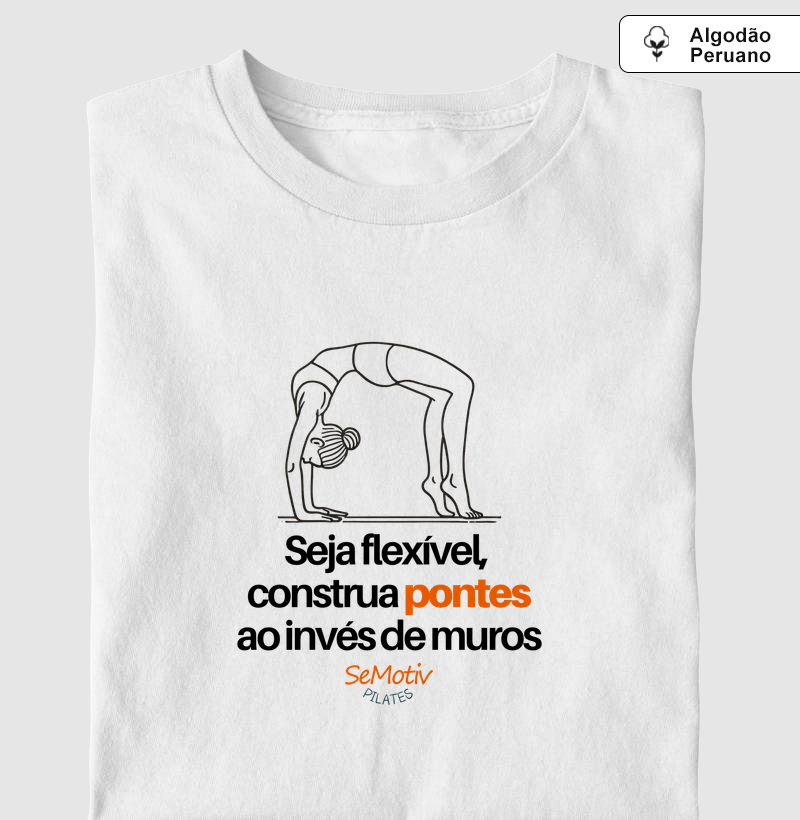 Seja flexível, construa pontes ao invés de muros