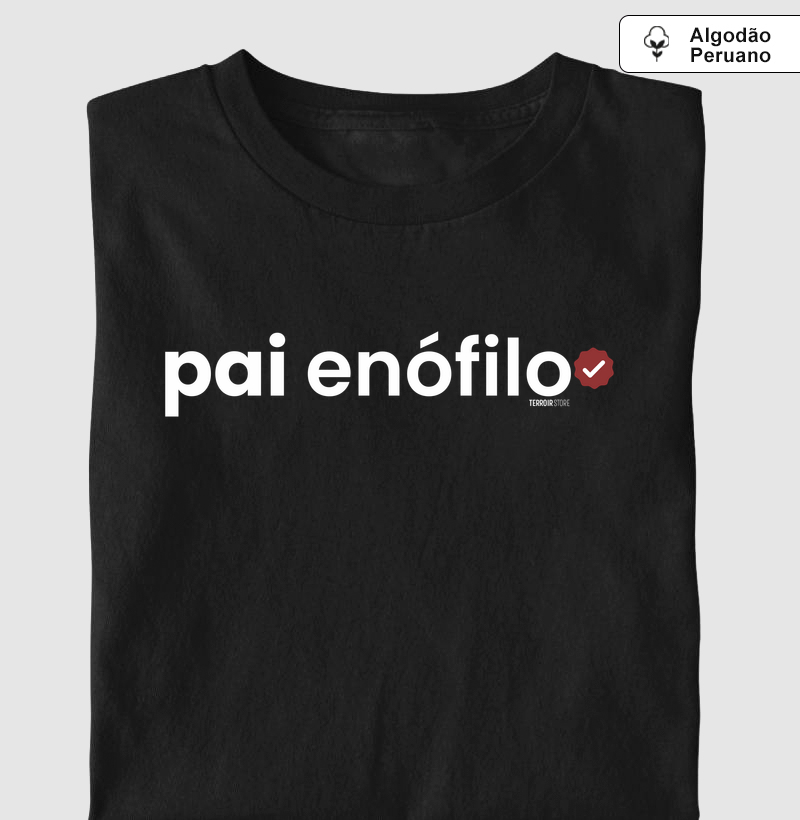 Camiseta Vinho - Pai Enófilo
