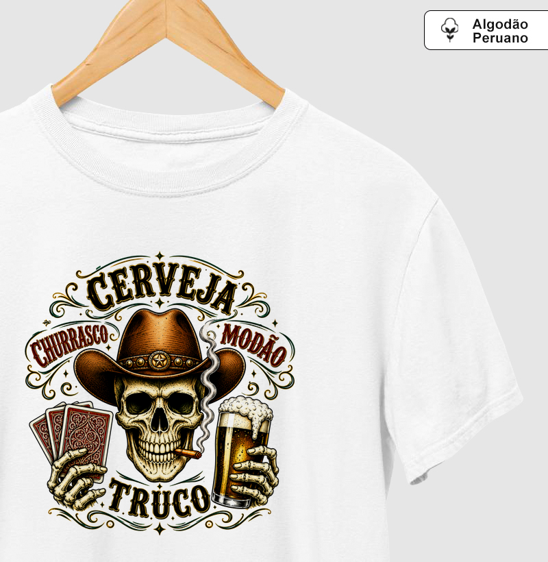 Cerveja, churrasco, modão e truco!