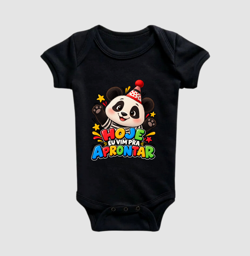 Hoje Eu Vim Pra Aprontar - Body Infantil