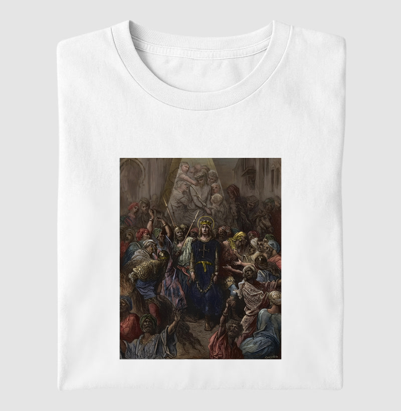 Camiseta O Rei Prisioneiro, São Luís na Sétima Cruzada