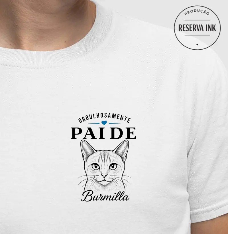 Orgulhosamente Pai de Burmilla