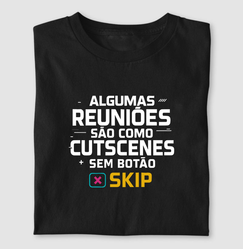 Reuniões e cutscenes sem skip