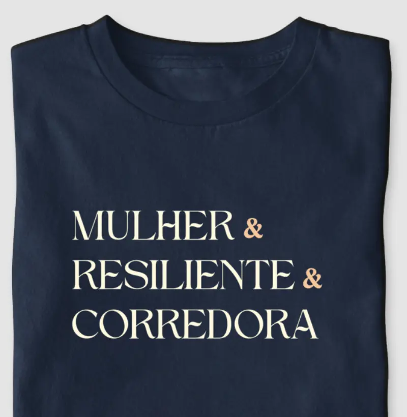 Mulher, resiliente e corredora