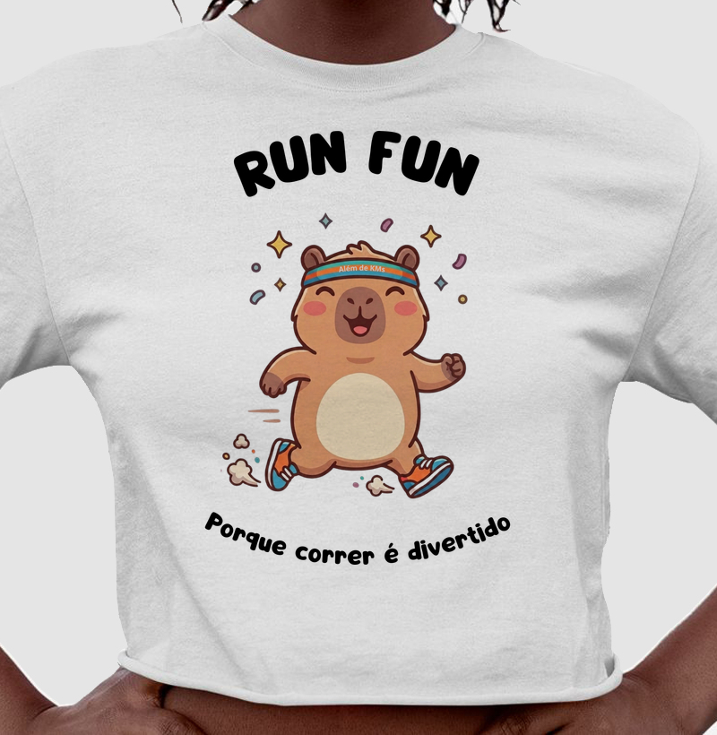 Alem de KMs - RUN FUN - Capivara Corredora