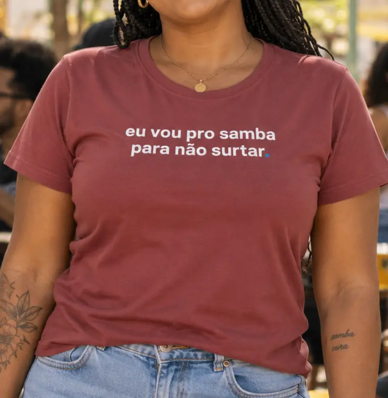 Eu vou pro Samba pra não surtar