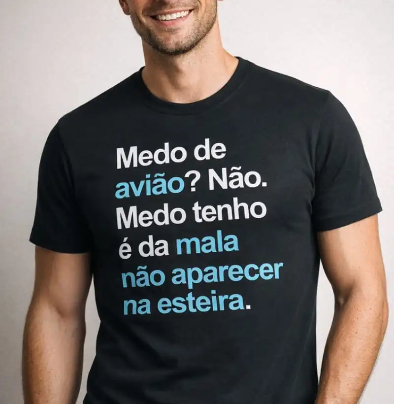 Mala não aparecer na esteira