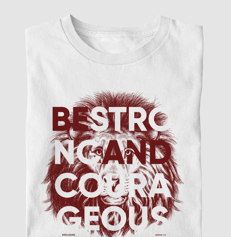 Red - Be Strong and Courageous