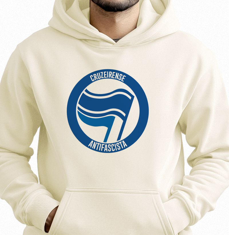 CRUZEIRENSE ANTIFASCISTA - Hoodie Moletom